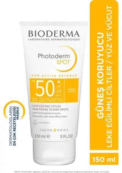 Bioderma Photoderm SPOT SPF50+ Güneş Koruyucu: Yüksek Koruma ve Cilt Sağlığı Destekçisi