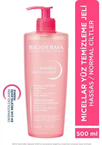 Bioderma Sensibio Foaming Gel Hassas ve Normal Ciltler İçin Temizlik Çözümü