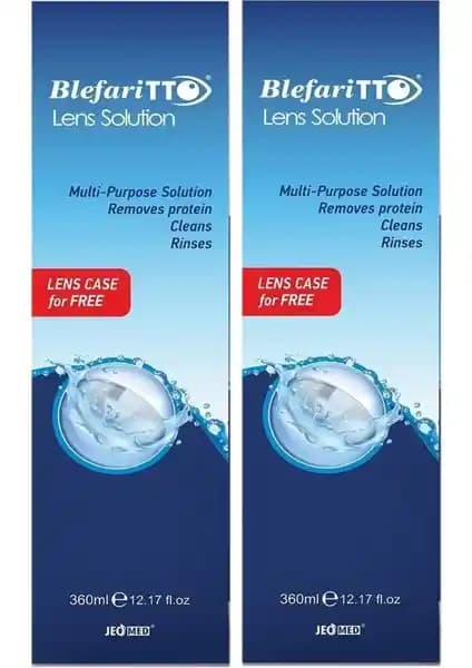 Blefaritto Lens Solüsyon Avantaj Paketi: Güvenli ve Etkili Lens Bakımı İçin Uygun Seçenek