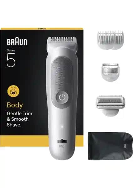 Braun Series 5 BG5550 Vücut Tıraş Makinesi: Konforlu ve Güvenilir Bakım Çözümü