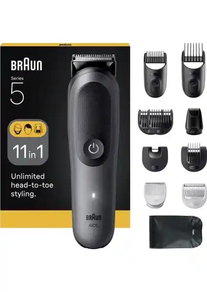 Braun Series 5 Çok Yönlü ve Güçlü Çok Fonksiyonlu Tıraş ve Bakım Seti Ürün Tanıtımı