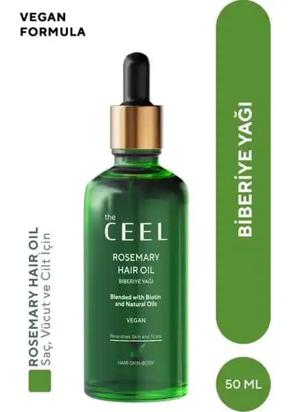 Ceel Biberiye Yağı Kompleksi: Saç ve Cilt Sağlığı İçin Doğal Çözüm Yöntemi