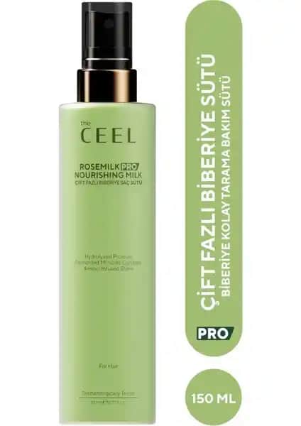 Ceel Çift Fazlı Biberiye Saç Bakım Sütü: Doğal ve Etkili Saç Güçlendirme ve Parlaklık Sağlar