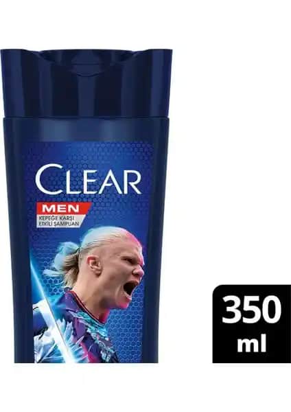 Clear Men Kepeğe Karşı Etkili Şampuan Erling Haaland ile Güç ve Ferahlık Sunar