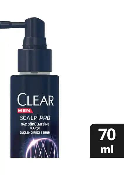 Clear Men Scalp Pro Güçlendirici Serum ile Erkeklerde Saç Dökülmesine Etkili Çözüm