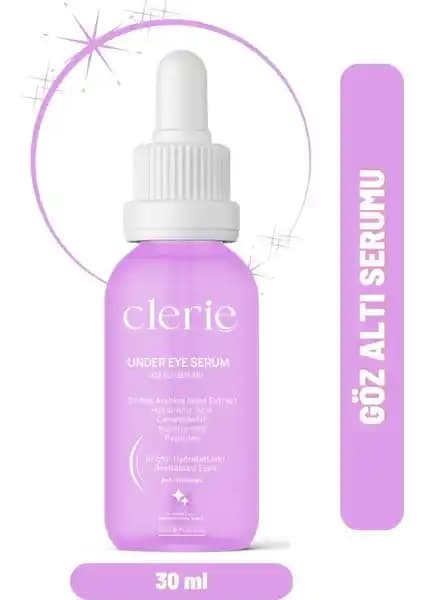 Clerie Morluk ve Torbalanma Karşıtı Göz Serumu: Yoğun Nem ve Gençlik İçin Etkili Çözüm