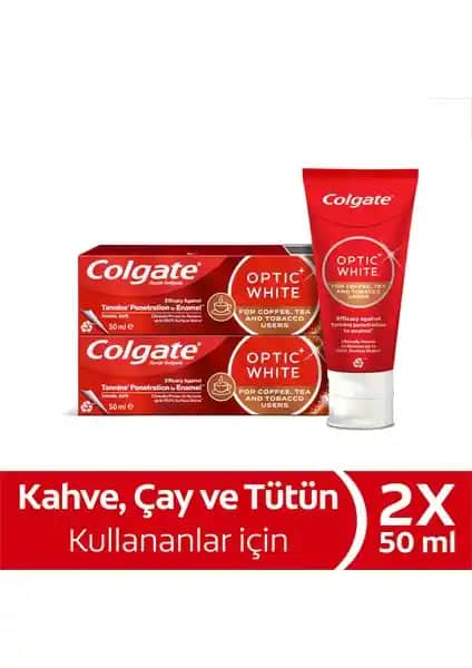 Colgate Optic White Kahve Çay ve Tütün Kullanıcıları İçin Beyazlatıcı Diş Macunu Özellikleri ve Faydaları