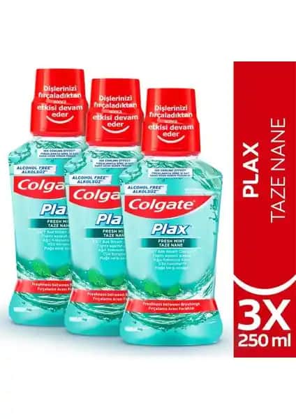 Colgate Plax Taze Nane Alkolsüz Ağız Bakım Suyu: Ferahlatıcı ve Güçlü Temizlik Sağlayan Çözüm