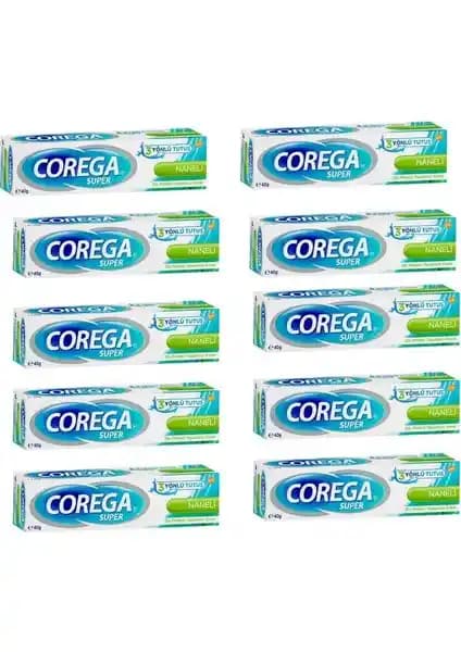 Corega Süper Diş Protezi Yapıştırıcı Naneli Krem: Güvenli ve Konforlu Kullanım İçin Önerilir