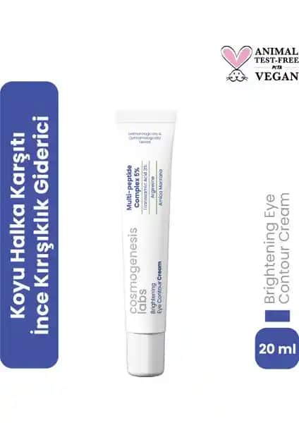 Cosmogenesis Labs Göz Altı Aydınlatıcı Krem: Koyu Halkalar ve Şişlikleri Azaltan Etkili Bakım Çözümü