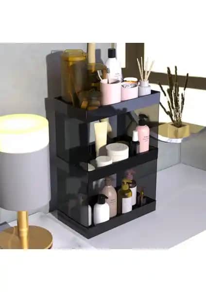 Dema Grup Makyaj Organizeri Şık ve Kullanışlı Depolama Çözümü