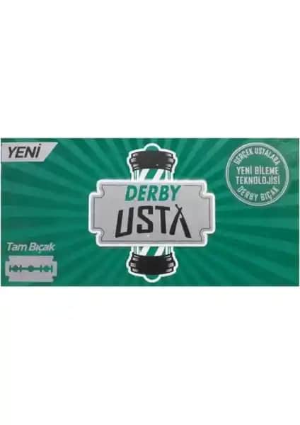 Derby Usta Yaprak Jilet Tam Bıçak 100'lü: Güvenilir ve Keskin Tıraş Deneyimi İçin En İyi Seçenek