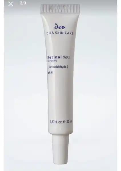 Doa Kozmetik Retinal %0,1 Krem: Cilt Yenileme ve Renk Eşitsizliklerini Gideren Etkili Formül