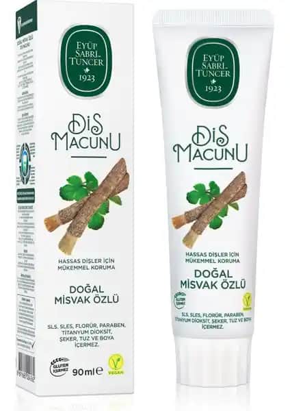 Doğal Misvak Özlü Diş Macunu ile Sağlıklı ve Beyaz Gülüşler İçin Güvenilir Seçenek