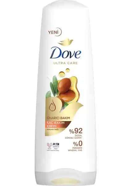 Dove Saç Bakım Kremi Argan Yağı Onarıcı Bakım: Doğal Güç ve Nemlendirme Özellikleri