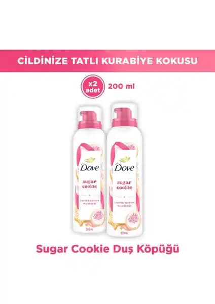 Dove Sugar Cookie Duş Köpüğü: Hassas Ciltler İçin Tatlı Kokulu Temizlik Ürünü