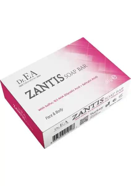 Dr. EA Zantis Kükürt Salisilik ve Glikolik Asit İçeren Sabun: Akne ve Yağlı Ciltler İçin Etkili Çözüm