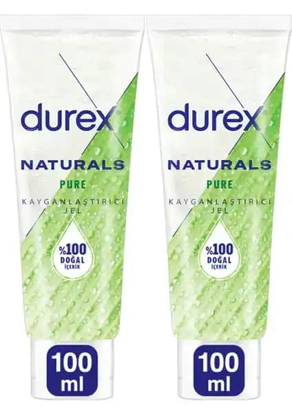 Durex Naturals Pure Jel 100 ml X 2 Doğal ve Güvenilir Kayganlaştırıcı Ürün Tanıtımı