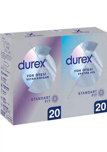 Durex Prezervatif 40'lı: Güvenlik ve Konfor Sunan Yüksek Kaliteli Ürün