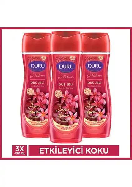 Duru Lux Jasmin Amber Duş Jeli ile Günlük Temizlik ve Ferahlık Deneyimi