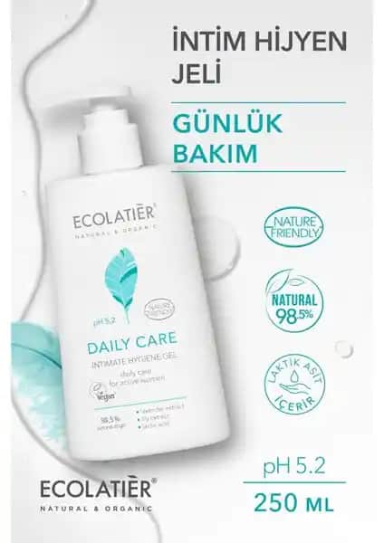 ECOLATIER Genital Bölge Yıkama Jeli: Hassas Ciltler İçin Doğal ve Güvenilir Temizlik Çözümü