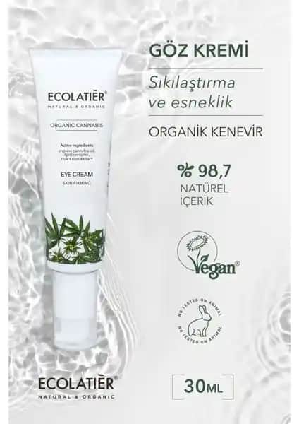 ECOLATIER Göz Kremi: Doğal ve Organik İçeriklerle Sıkılaştırıcı Etki Sağlayan Ürün