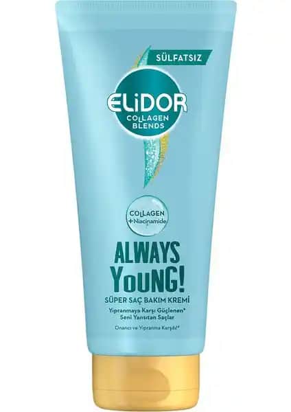 Elidor Collagen Blends Sülfatsız Saç Bakım Kremi: Güçlendirici ve Parlak Saçlar İçin Doğal Çözüm