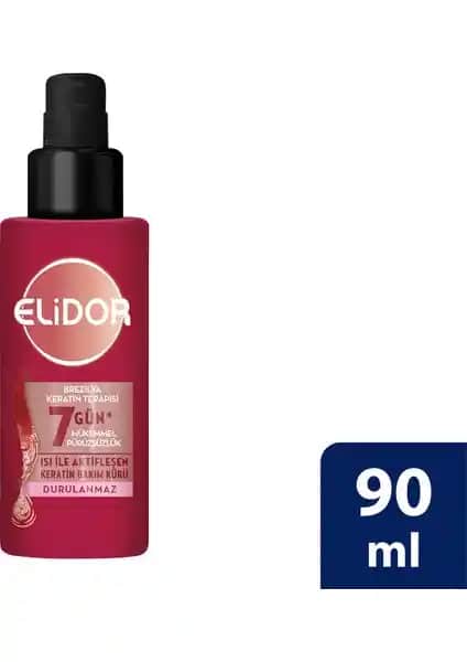 Elidor Isı İle Aktifleşen Keratin Bakım Kürü Saçlara Sağlıklı ve Parlak Görünüm Kazandırır