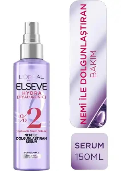 Elseve Hydra Nem ile Dolgunlaştıran Sprey Serum: Nem ve Hacim Artırıcı Saç Bakım Ürünü
