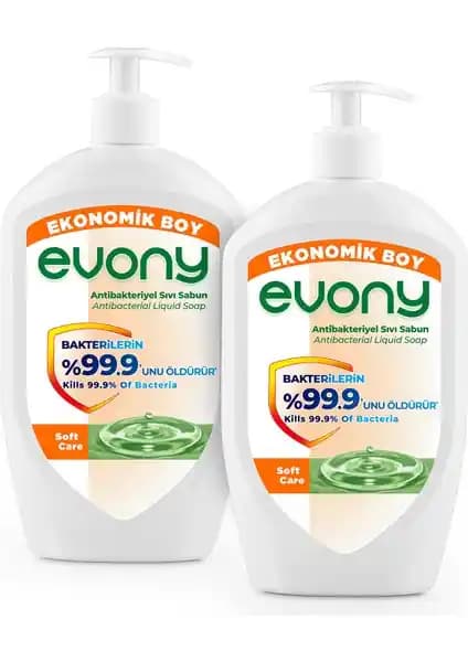 Evony Antibakteriyel Sıvı Sabun Soft Care 700ml: Günlük Hijyen ve Cilt Bakımı İçin Güvenilir Çözüm