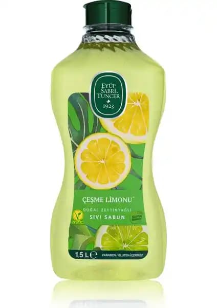 Eyüp Sabri Tuncer Çeşme Limonu Sıvı Sabun: Ferahlatıcı ve Doğal Temizlik Deneyimi