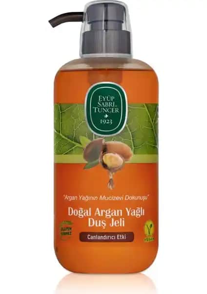 Eyüp Sabri Tuncer Doğal Argan Yağlı Duş Jeli: Nemlendirici ve Doğal Cilt Bakımı Ürünü