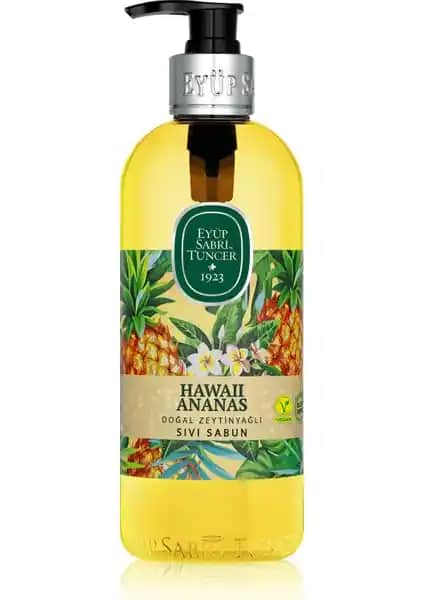 Eyüp Sabri Tuncer Hawaii Ananas Sıvı Sabunuyla Ferah Temizlik Deneyimi