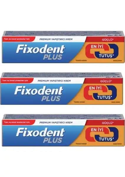 Fixodent Plus 40 Gr Diş Protezleri ve Takma Dişler İçin Güçlü Yapışkan Ürün