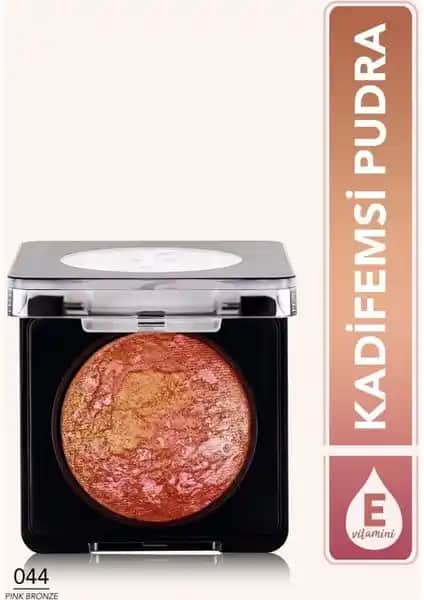 Flormar Baked Blush-On 044 Pink Bronze: Doğal Işıltı ve Yüksek Pigmentasyon Özellikleri