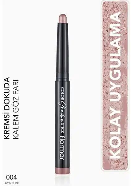 Flormar Color Shadow Rosy Nude Göz Farı: Yüksek Pigment ve Işıltı Sunan Pratik Ürün