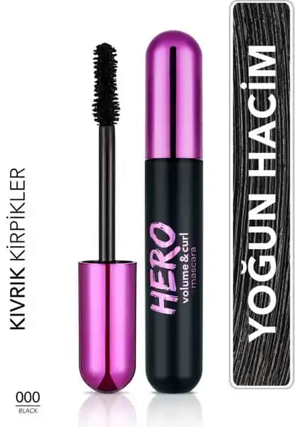 Flormar Hero Volume&Curl Maskara ile Hacim ve Kıvrım Sağlayan Mükemmel Kirpikler