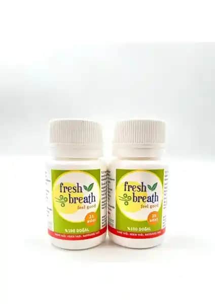 Fresh Breath 2 Kutu Doğal ve Etkili Ağız Kokusu Önleyici Çözüm