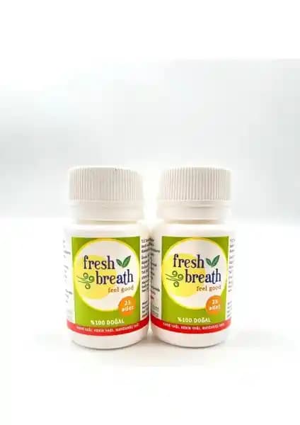 Fresh Breath 2 Kutu Doğal ve Etkili Ağız Kokusu Önleyici Çözüm