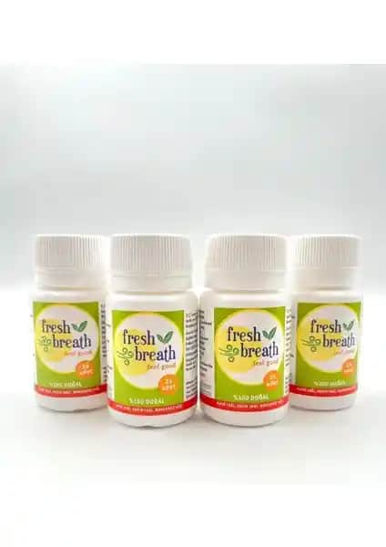 Fresh Breath 4 Kutu Ağız Kokusu ve Nefes Tazeleme Çözümü - Doğal ve Güvenilir