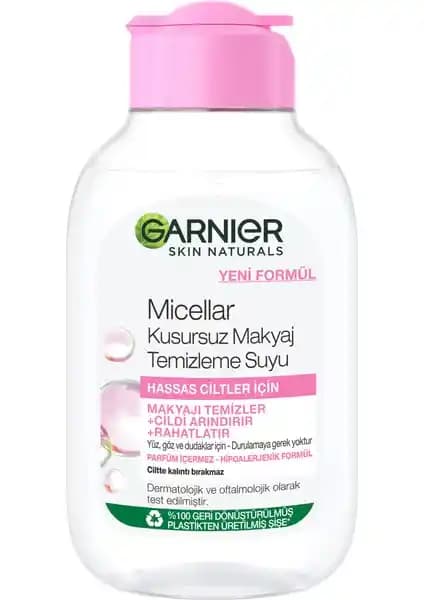 Garnier Micellar Kusursuz Makyaj Temizleme Suyu: Hassas Ciltler İçin Etkili ve Pratik Çözüm
