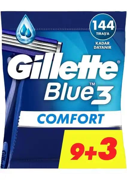 Gillette Blue3 Comfort Kullan At Tıraş Bıçağı: Konfor ve Performans Sunan Güvenilir Ürün