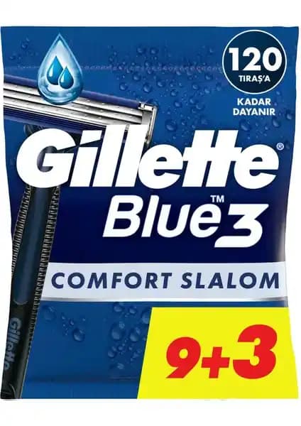 Gillette Blue3 Slalom Kullan At Tıraş Bıçağı: Yüksek Performanslı ve Hassas Tıraş Deneyimi