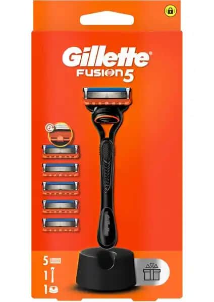 Gillette Fusion5 Tıraş Makinesi ve Yedek Bıçakları: Yüksek Performanslı ve Konforlu Tıraş Deneyimi