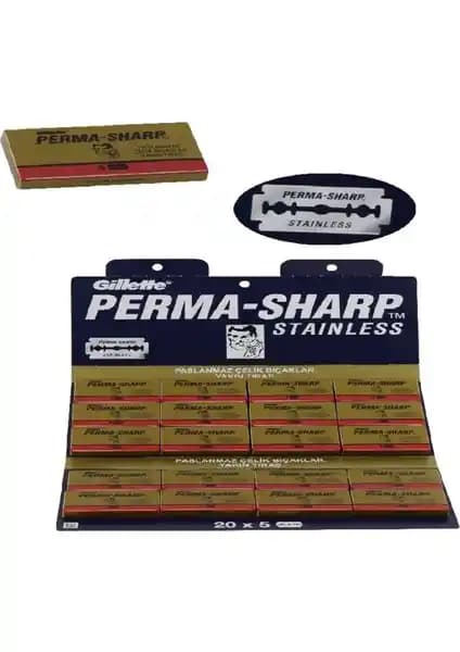 Gillette Kartela Permasharp 20X5Li: Keskin ve Dayanıklı Tıraş Jiletleri ile Konforlu Tıraş Deneyimi