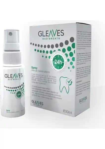 Gleaves Okaliptus Özlü Ağız Kokusu Spreyi: Doğal ve Uzun Süreli Ferahlık Sağlayan Pratik Çözüm