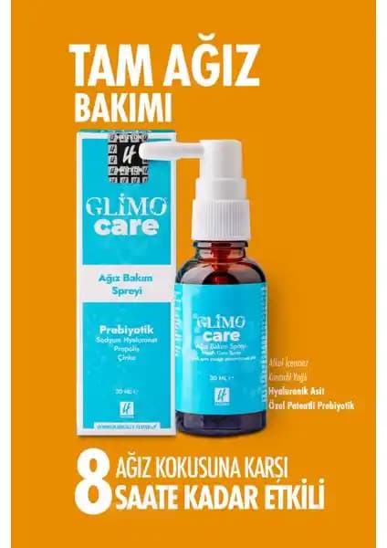 Glimo Care Doğal Ağız ve Boğaz Spreyi: Günlük Hijyen ve Ferahlık İçin Etkili Çözüm