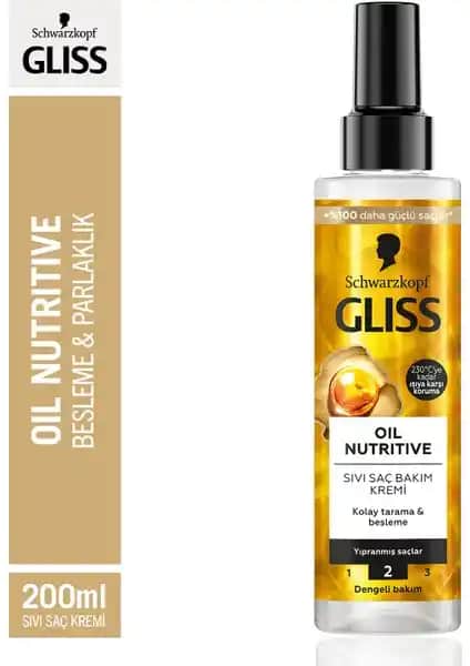 Gliss Schwarzkopf Oil Nutritive Serisi Saç Bakım Kremi İncelemesi ve Kullanıcı Yorumları
