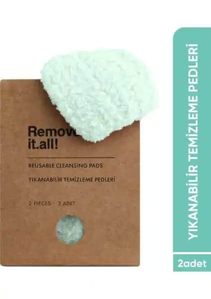 Görkito Remove it.all! Yıkanabilir Temizleme Pedleri: Çevre Dostu ve Etkili Cilt Temizliği Çözümü