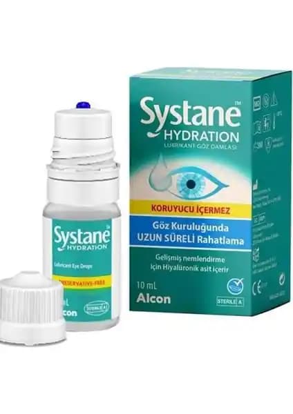 Göz Sağlığını Destekleyen Systane Hydration Nemlendirici Göz Damlası Ürün Özellikleri